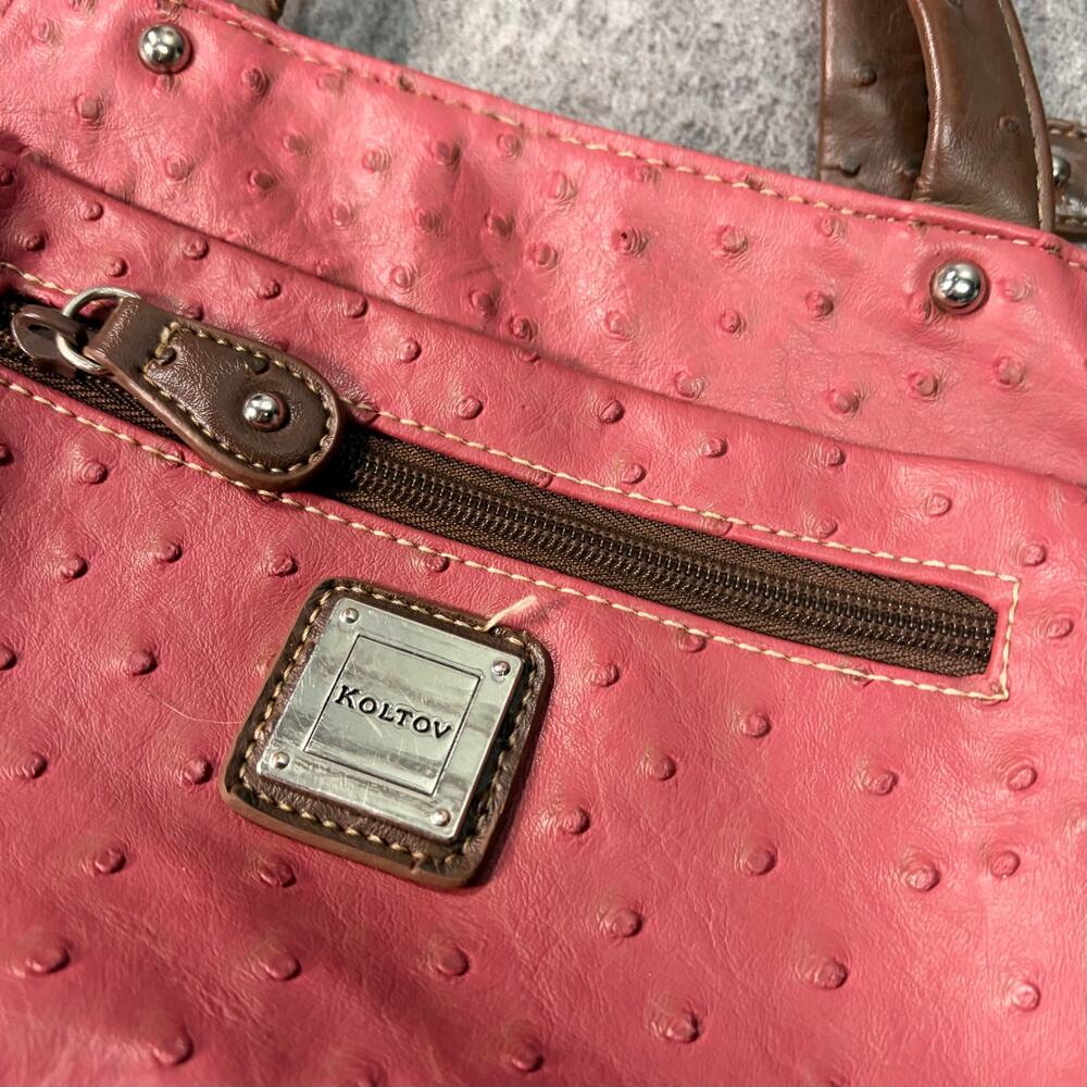 Koltov Textured Vintage Small Handbag - Picture 2 of 7